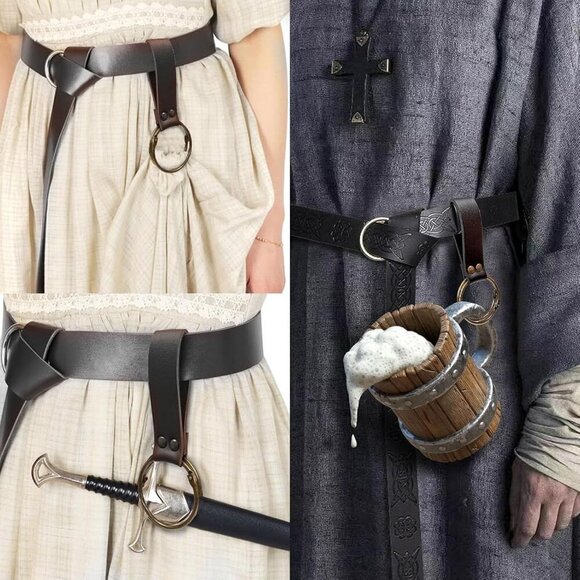 Versatile Faux Leather Belt Pouch - Fits Most Smartphones, Perfect for Outings - Picture 4 of 8